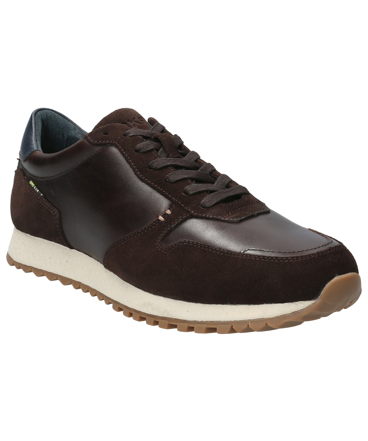 Zapatilla Cuero Hombre Flint Café Rockford