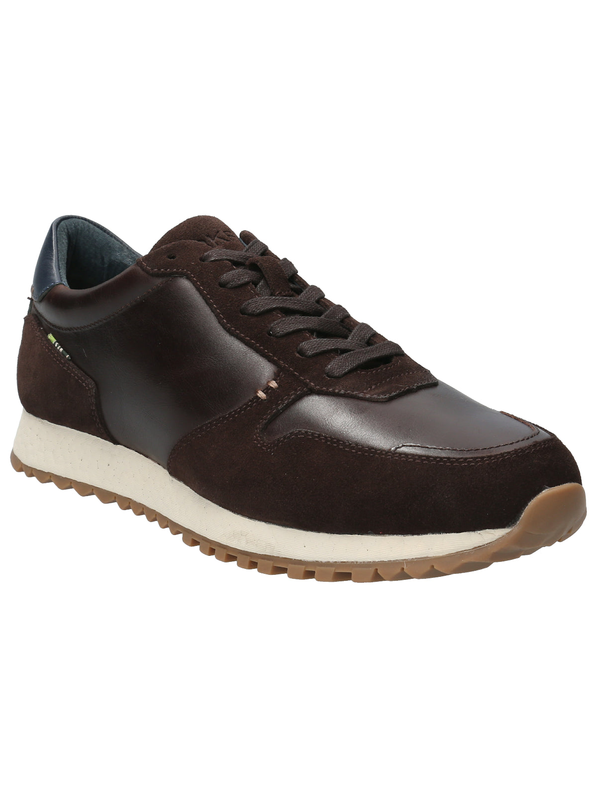Zapatilla Cuero Hombre Flint Café Rockford
