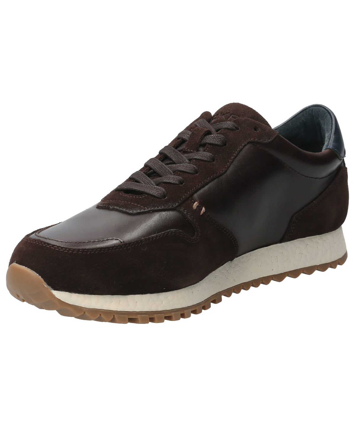Zapatilla Cuero Hombre Flint Café Rockford