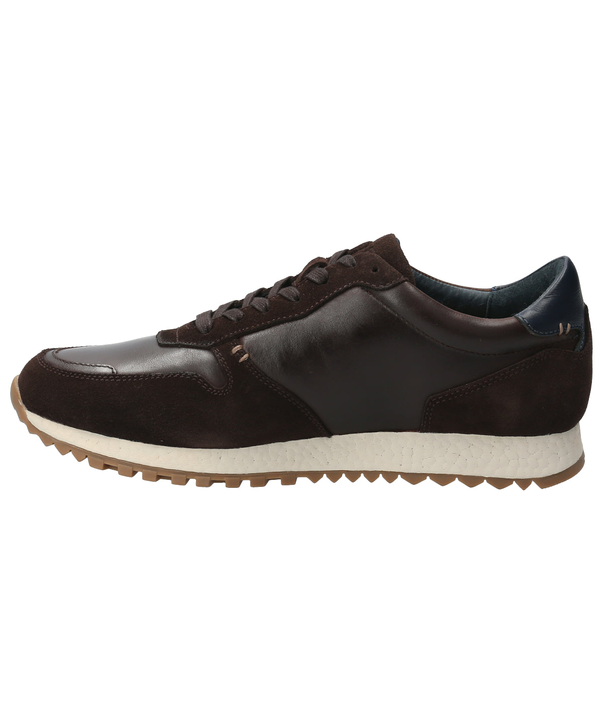 Zapatilla Cuero Hombre Flint Café Rockford