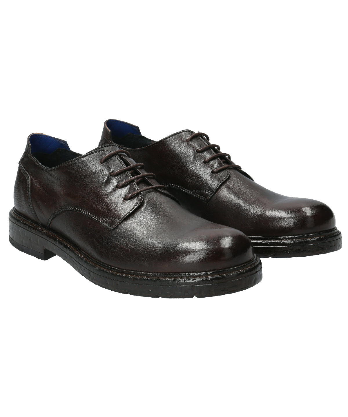 Zapato Cuero Hombre Sabato Café Oscuro Rockford