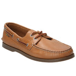 Zapato Cuero Hombre Boat Café Claro Rockford