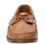Zapato Cuero Hombre Boat Café Claro Rockford