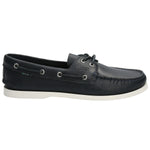 Zapato Cuero Hombre Boat Azul Rockford