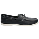 Zapato Cuero Hombre Boat Azul Rockford