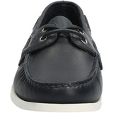 Zapato Cuero Hombre Boat Azul Rockford