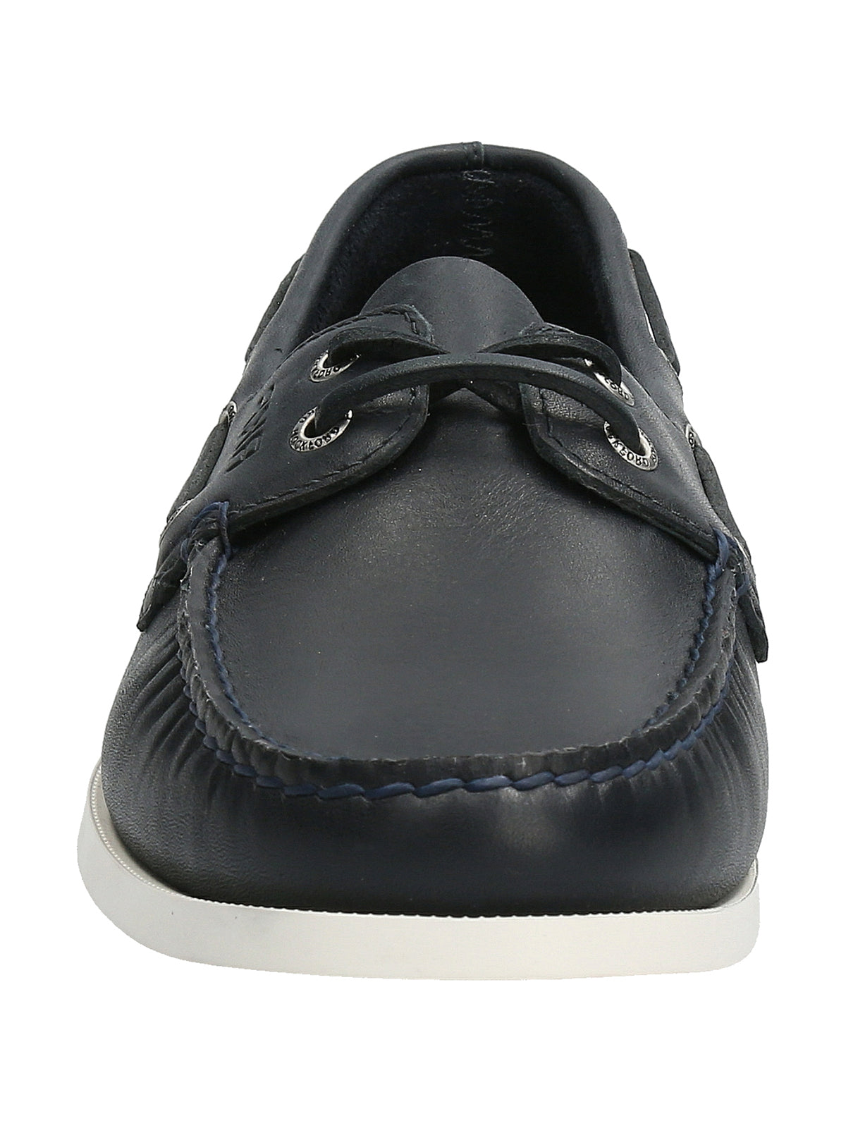 Zapato Cuero Hombre Boat Azul Rockford