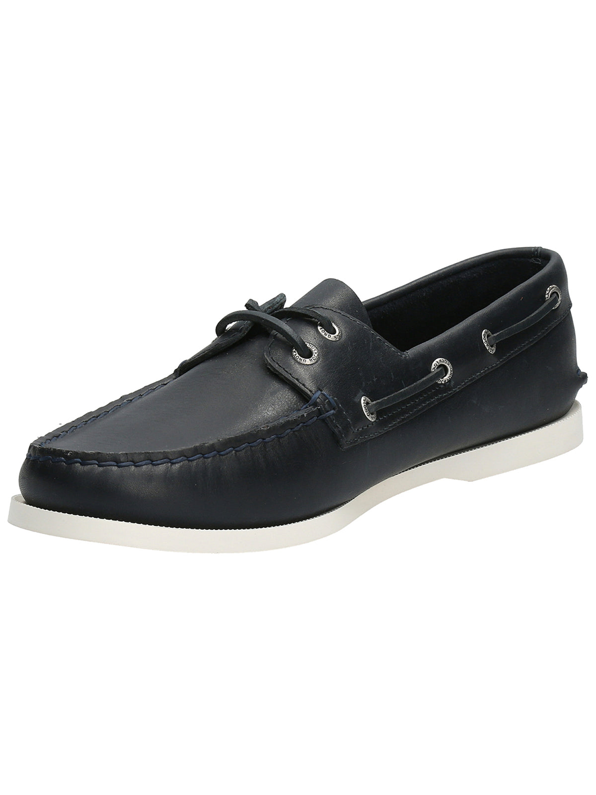 Zapato Cuero Hombre Boat Azul Rockford