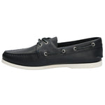 Zapato Cuero Hombre Boat Azul Rockford