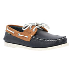 Zapato Cuero Hombre Boat Naranjo Rockford