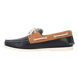 Zapato Cuero Hombre Boat Naranjo Rockford