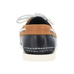 Zapato Cuero Hombre Boat Naranjo Rockford