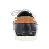 Zapato Cuero Hombre Boat Naranjo Rockford