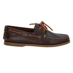 Zapato Cuero Hombre Boat Café Oscuro Rockford