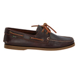 Zapato Cuero Hombre Boat Café Oscuro Rockford