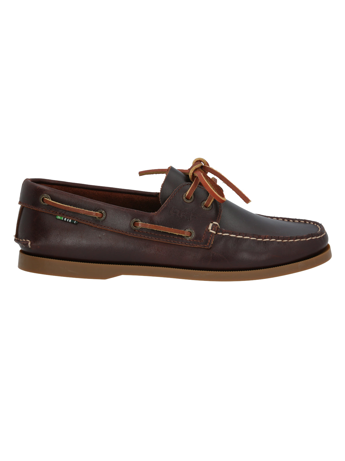 Zapato Cuero Hombre Boat Café Oscuro Rockford