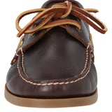 Zapato Cuero Hombre Boat Café Oscuro Rockford