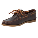 Zapato Cuero Hombre Boat Café Oscuro Rockford