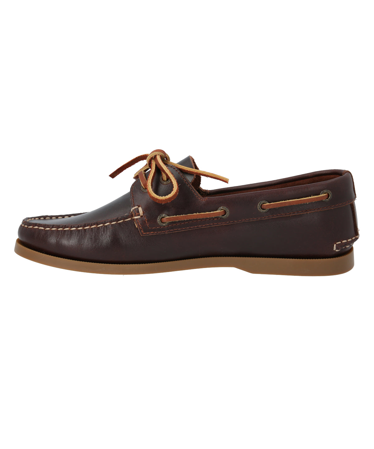 Zapato Cuero Hombre Boat Café Oscuro Rockford