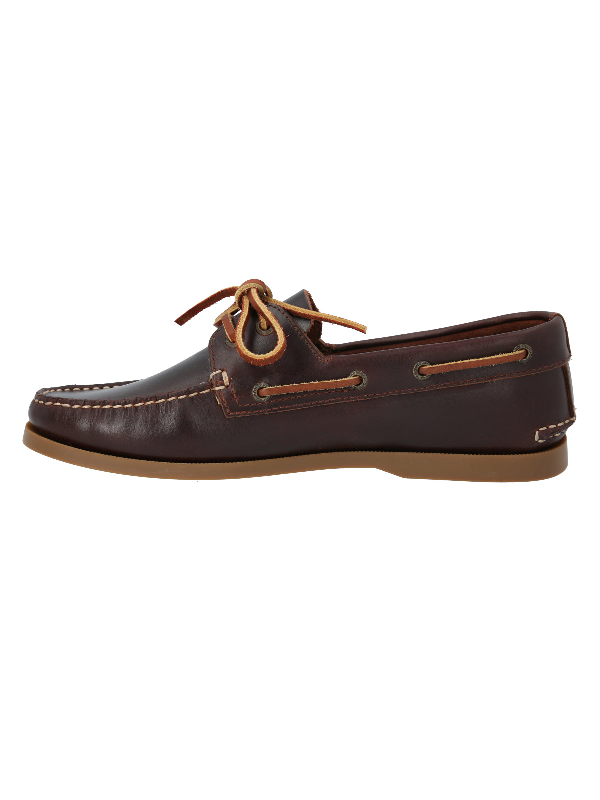 Zapato Cuero Hombre Boat Café Oscuro Rockford