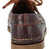 Zapato Cuero Hombre Boat Café Oscuro Rockford