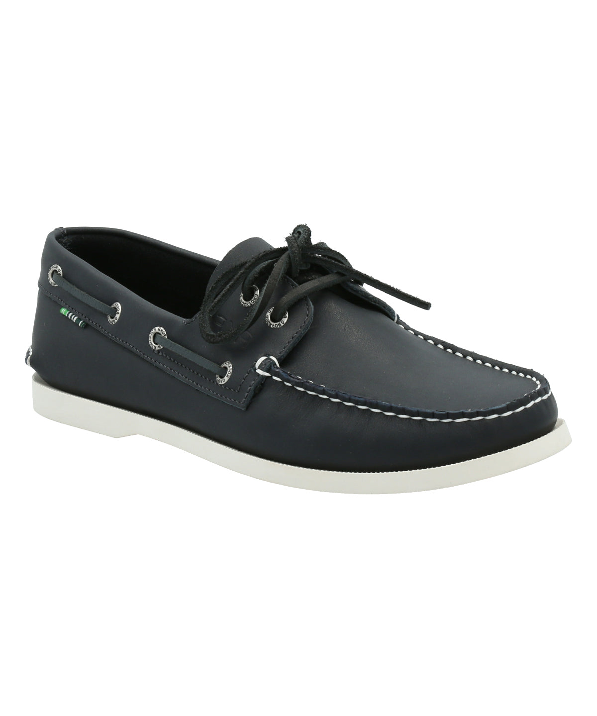 Zapato Cuero Hombre Boat Azul Rockford
