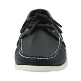 Zapato Cuero Hombre Boat Azul Rockford