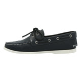 Zapato Cuero Hombre Boat Azul Rockford