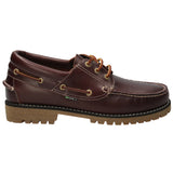 Zapato Cuero Hombre New Rocky Iv Café Oscuro Rockford