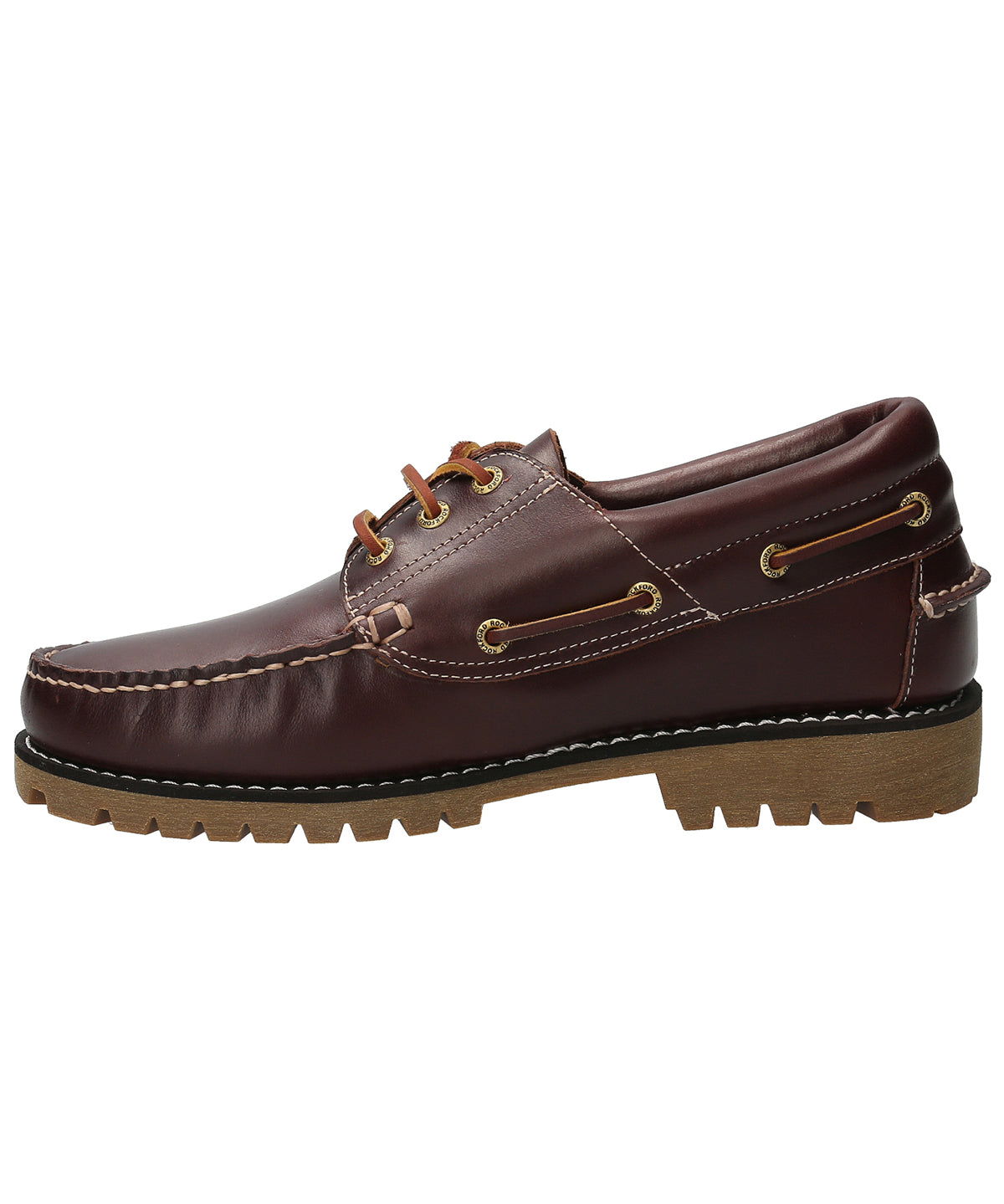 Zapato Cuero Hombre New Rocky Iv Café Oscuro Rockford