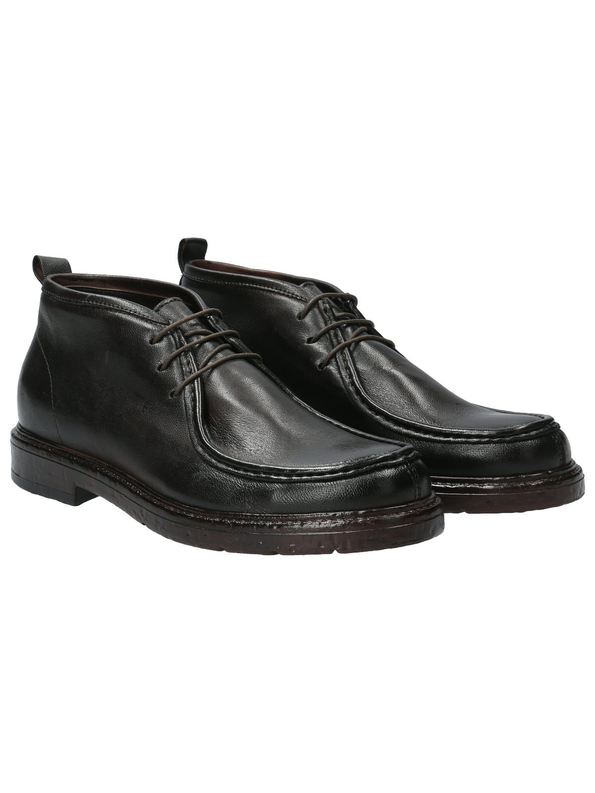 Botín Cuero Hombre Pradua Café Rockford