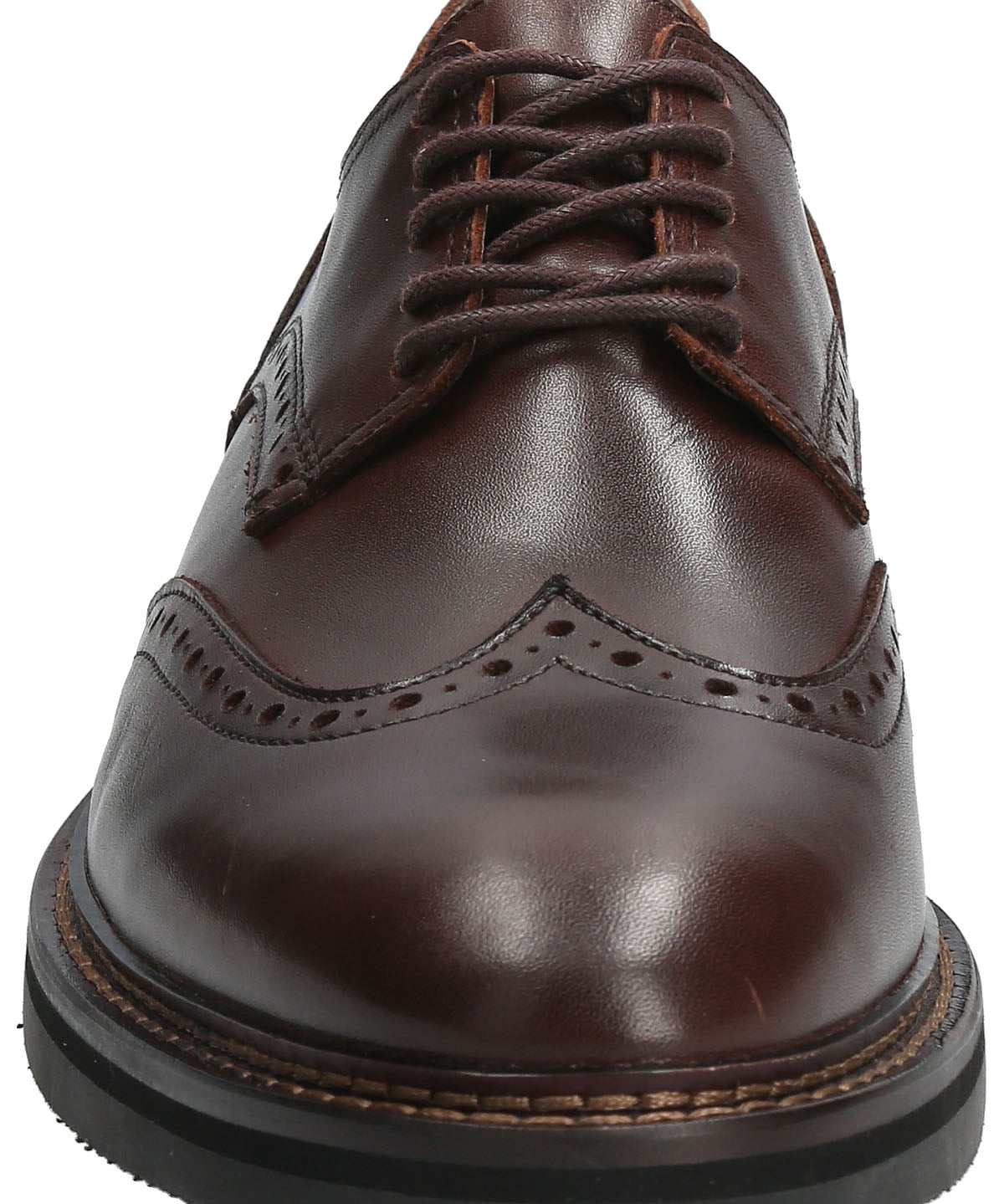 Zapato Cuero Hombre Venham Café Rockford