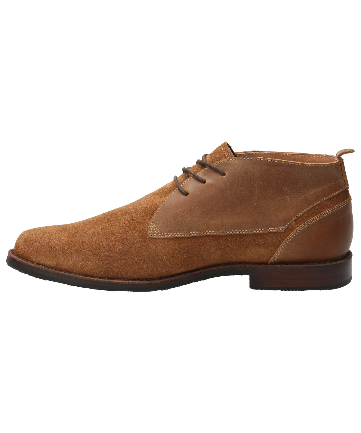 Botín Cuero Hombre Rack Café Rockford