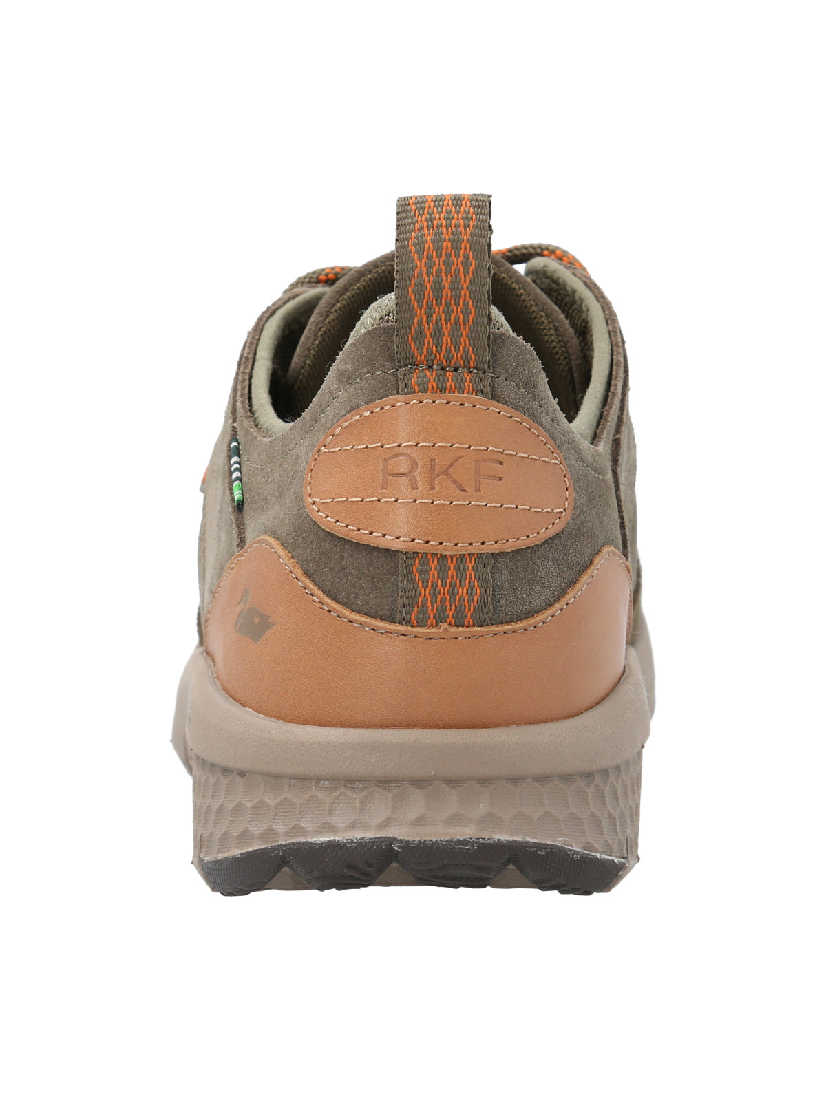 Zapatilla Cuero Hombre Shire Oliva Rockford