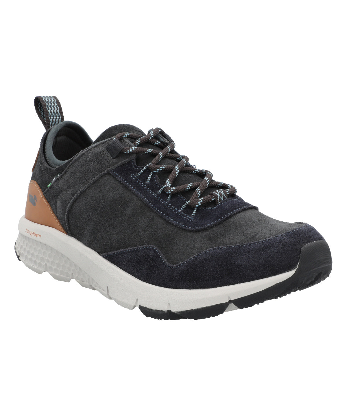Zapatilla Cuero Hombre Shire Azul Rockford