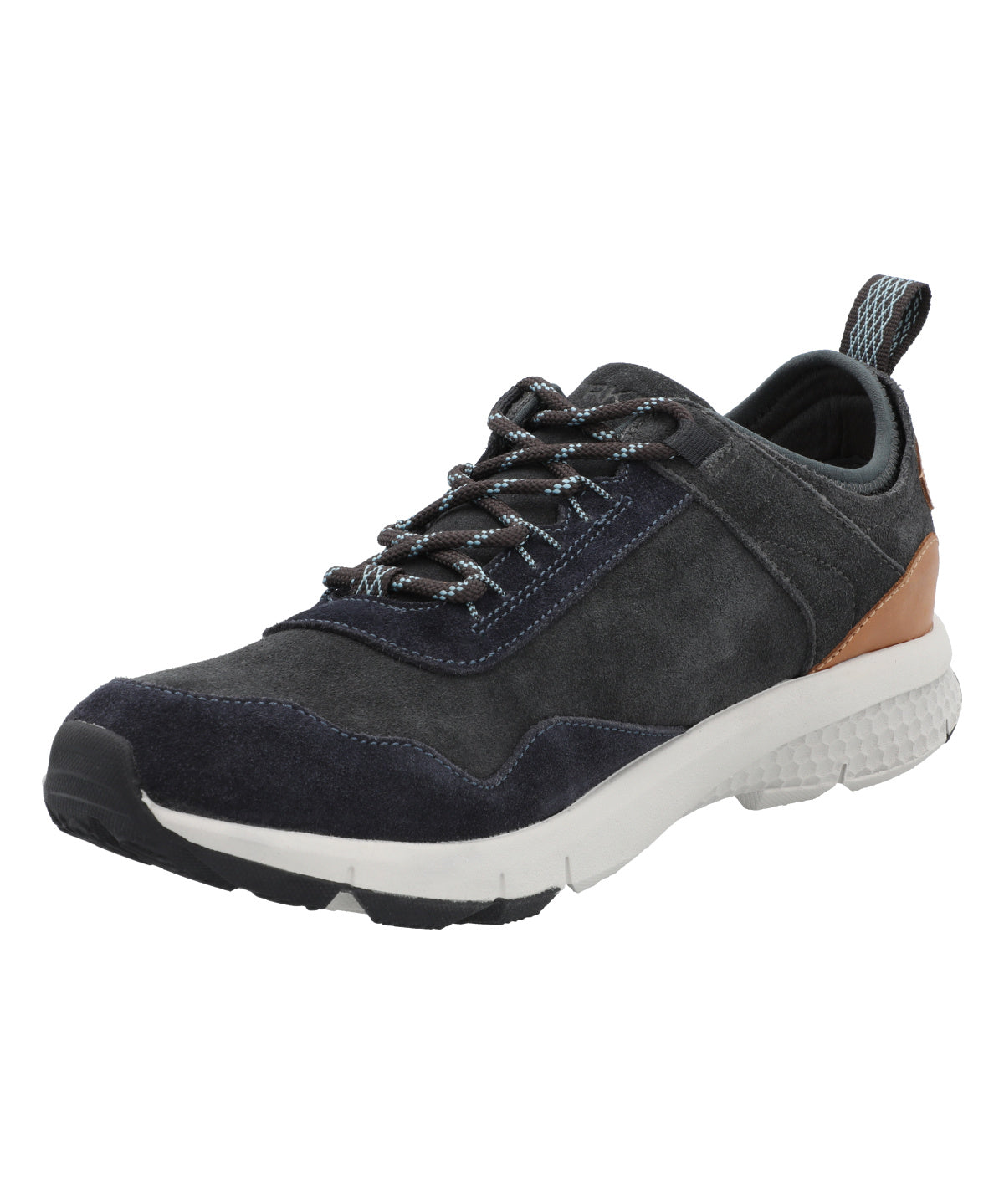 Zapatilla Cuero Hombre Shire Azul Rockford