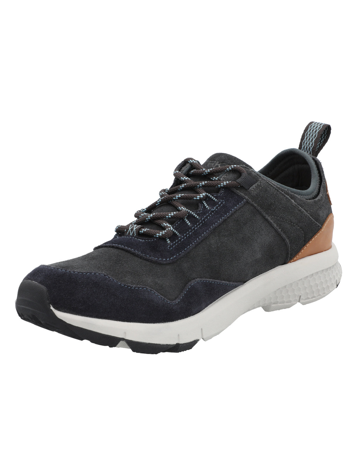Zapatilla Cuero Hombre Shire Azul Rockford