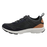 Zapatilla Cuero Hombre Shire Azul Rockford