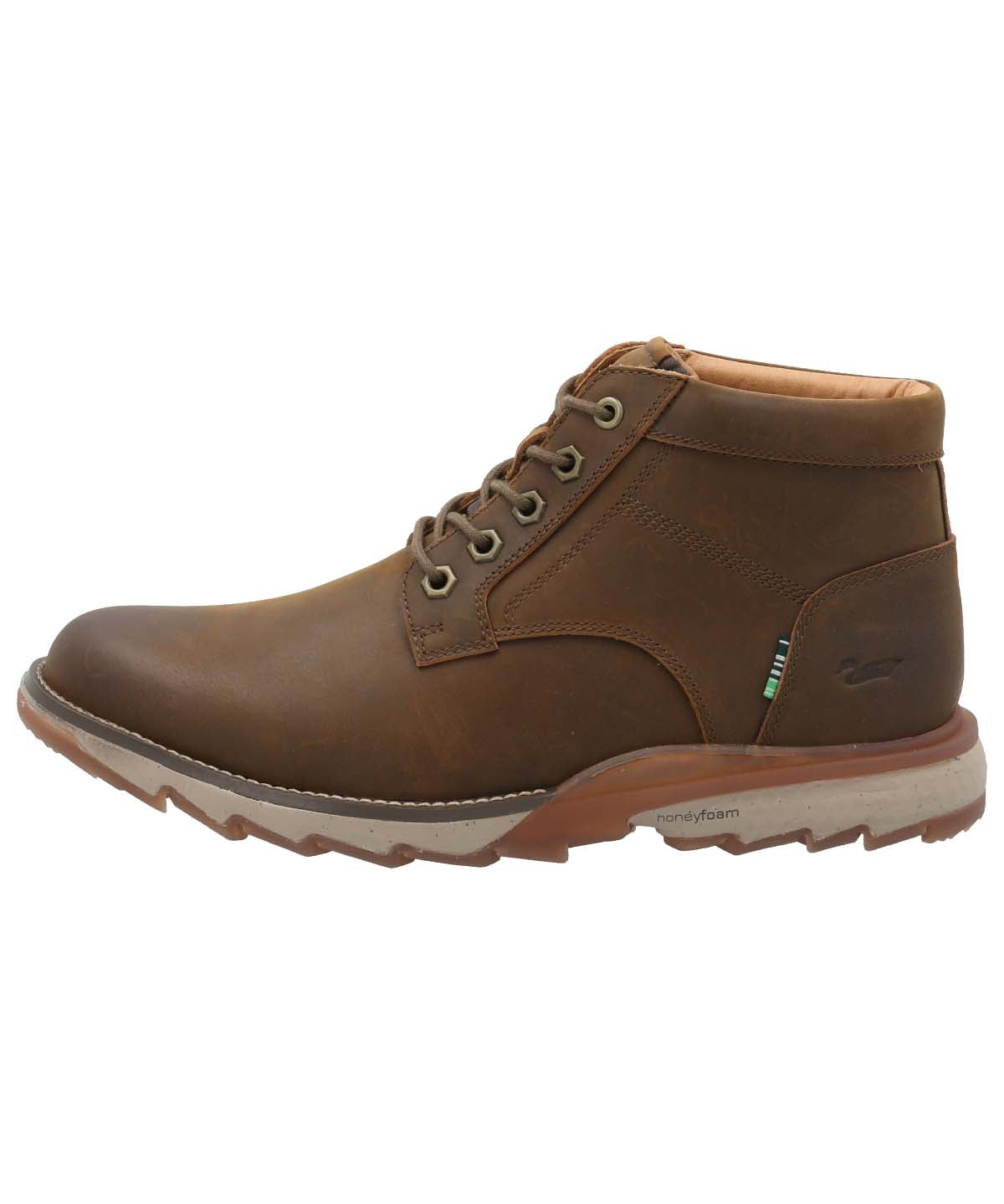 Botín Cuero Hombre Arvon Chocolate Rockford