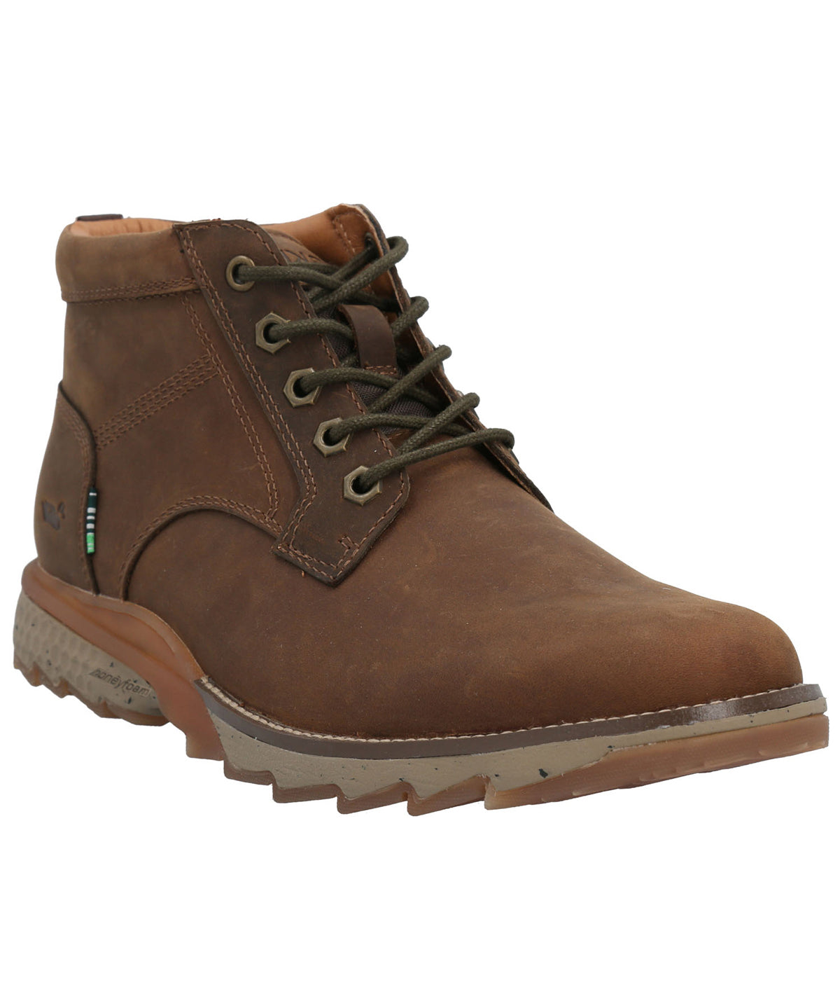Botín Cuero Hombre Arvon Café Rockford