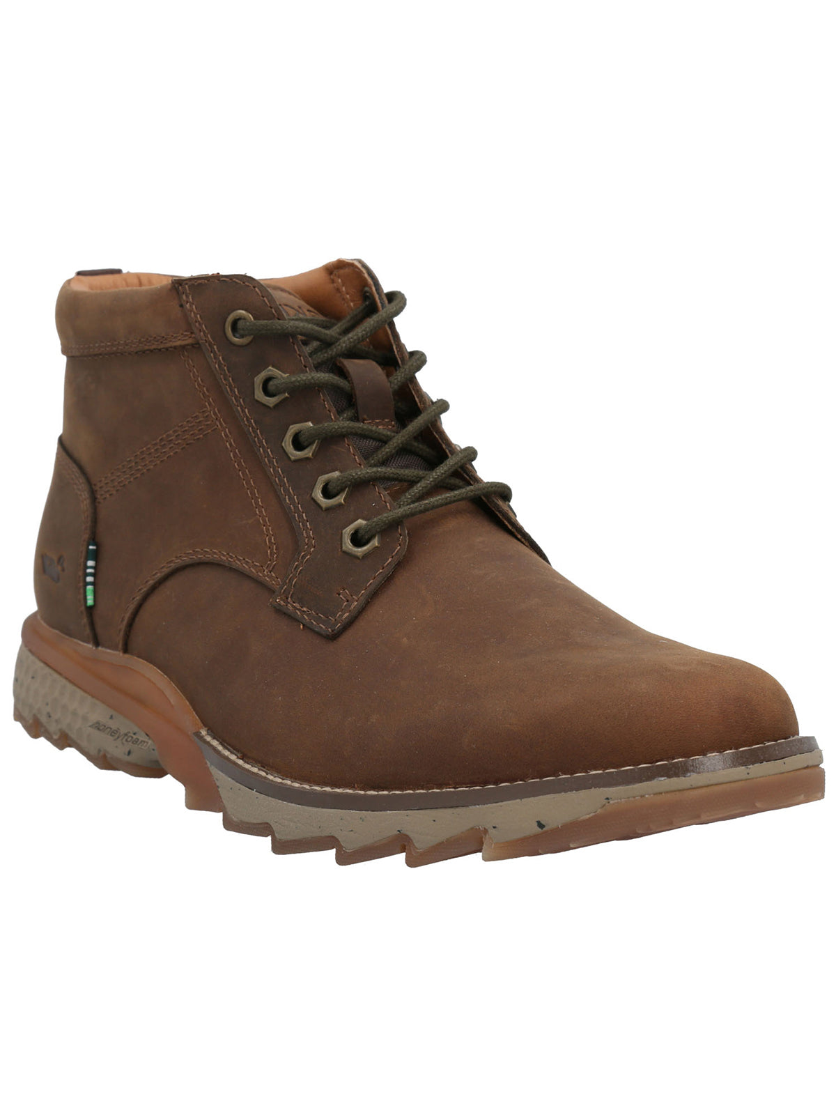 Botín Cuero Hombre Arvon Café Rockford