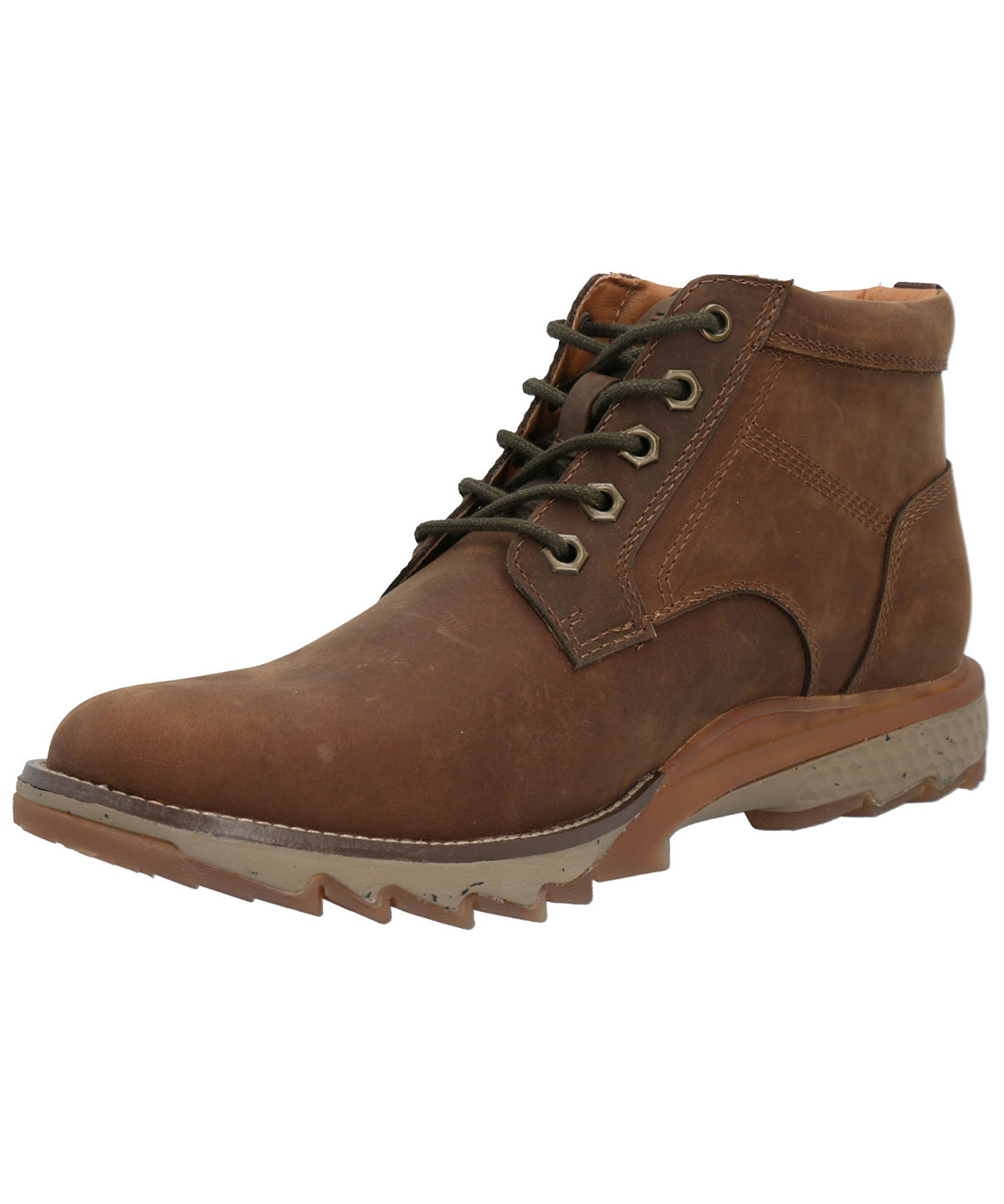 Botín Cuero Hombre Arvon Café Rockford