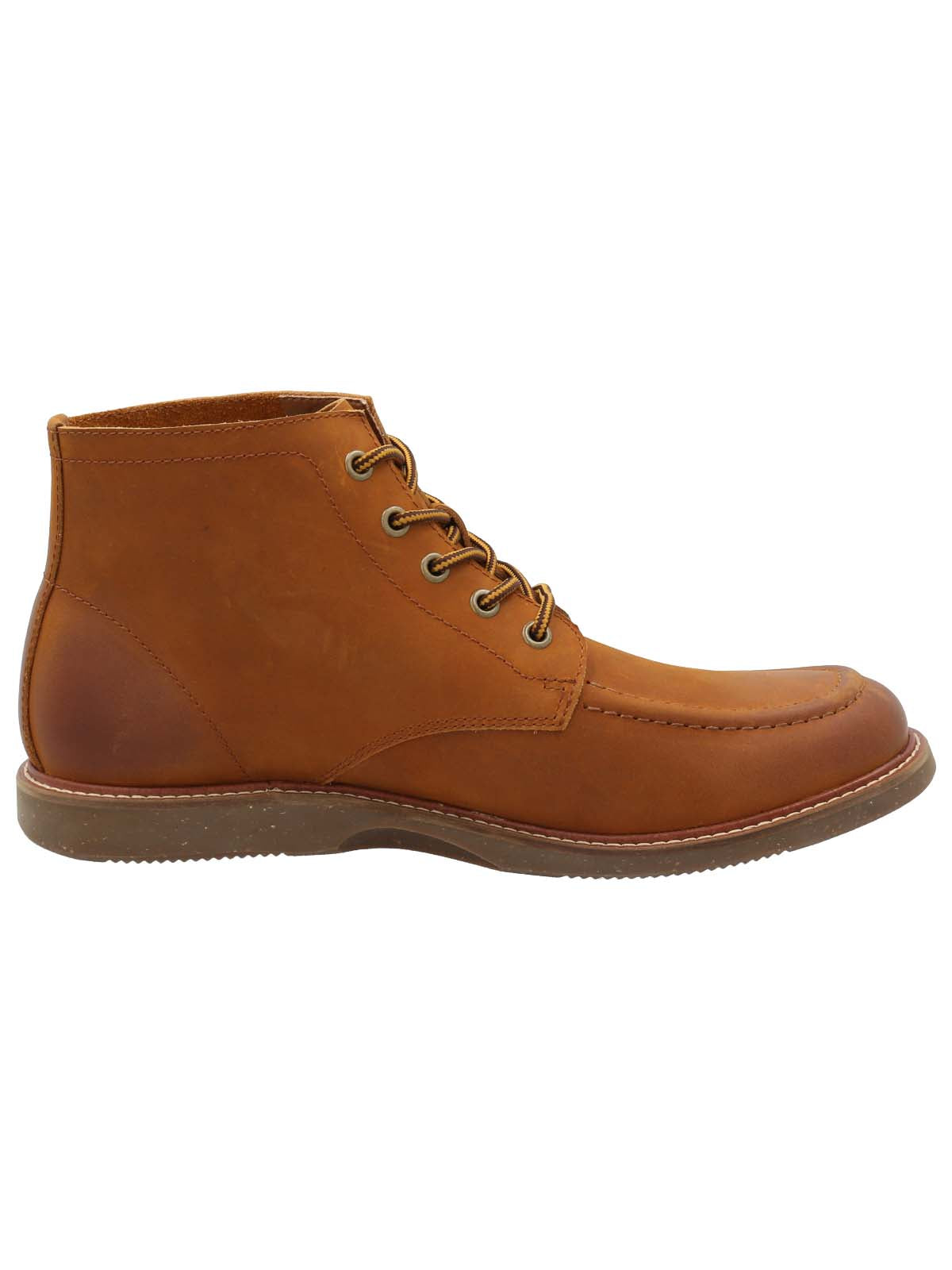 Botín Cuero Hombre Bisley Café Claro Rockford