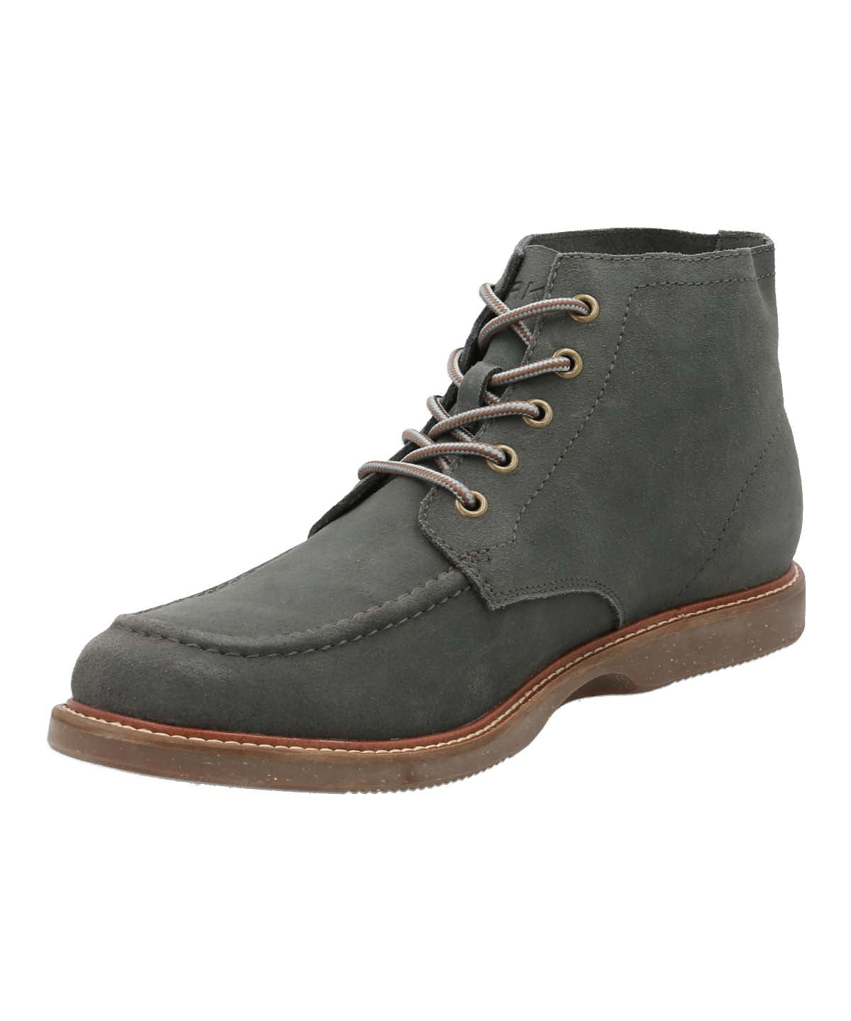 Botín Cuero Hombre Bisley Gris Rockford