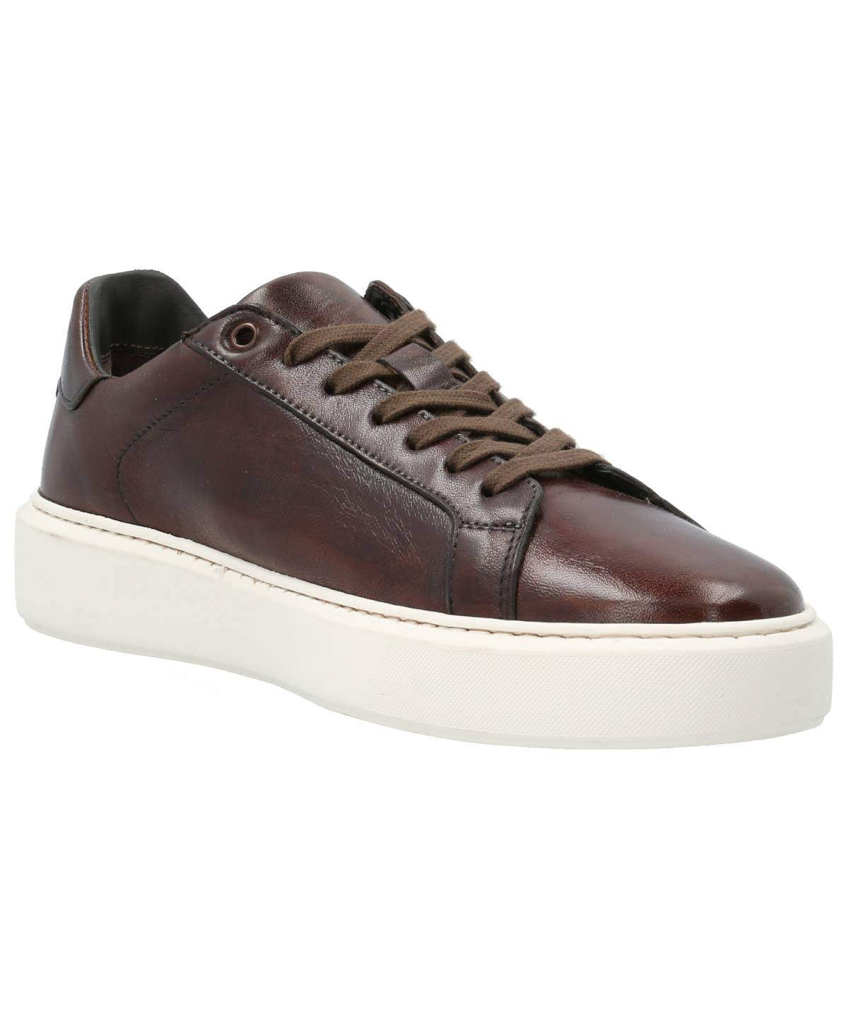 Zapato Cuero Hombre Volturno Café Rockford
