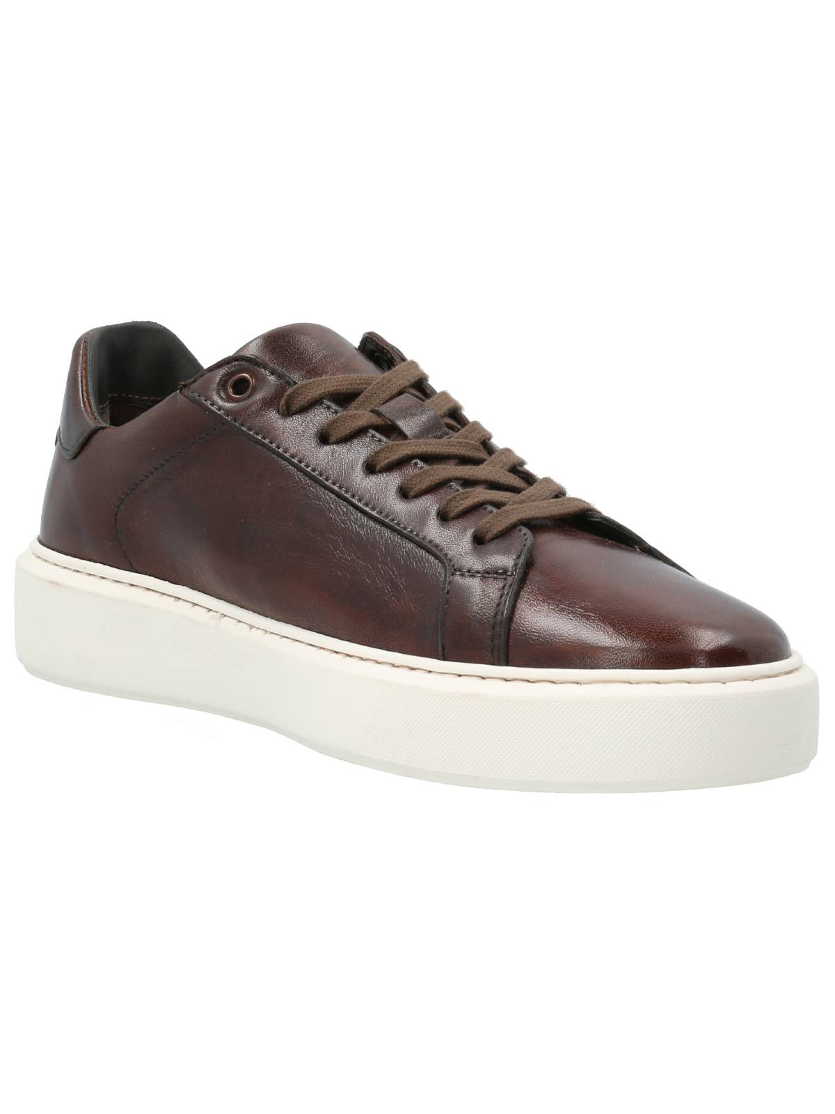 Zapato Cuero Hombre Volturno Café Rockford