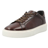 Zapato Cuero Hombre Volturno Café Rockford