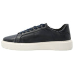 Zapato Cuero Hombre Volturno Azul Rockford