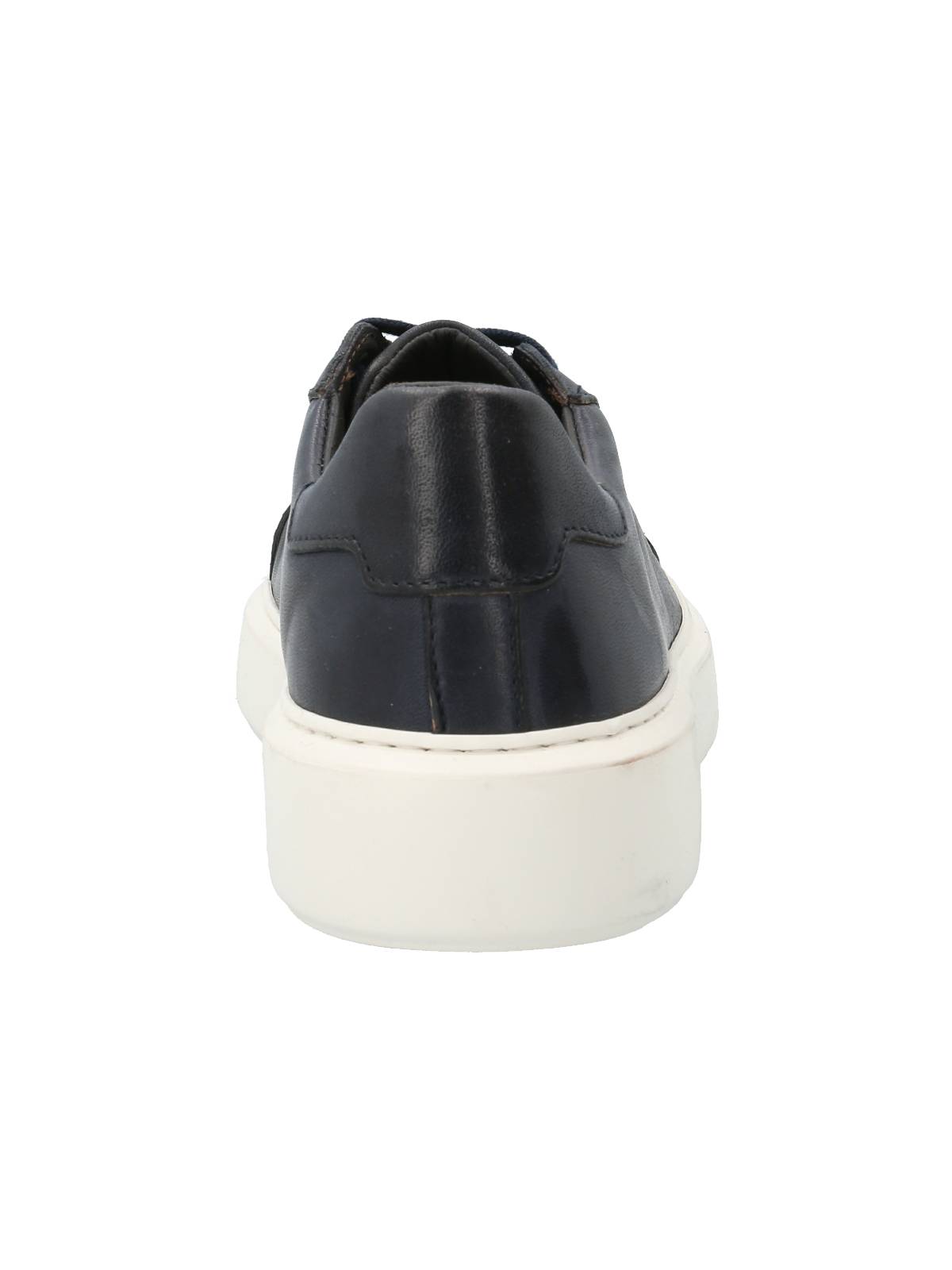 Zapato Cuero Hombre Volturno Azul Rockford