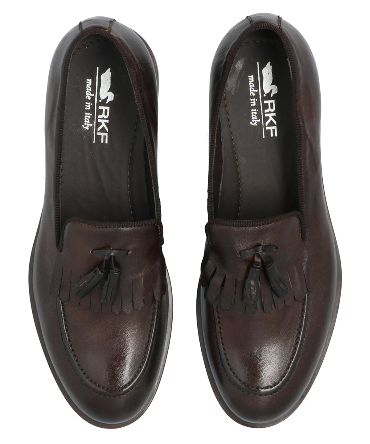 Zapato Cuero Hombre Adige Café Rockford